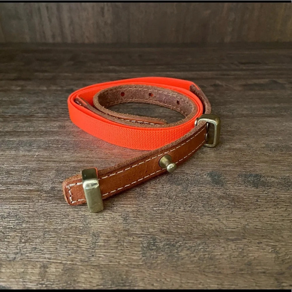 Gap Brand Neon Orange Belt - Picture 1 of 3